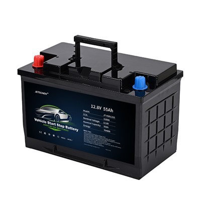 12V 55AH 1100CCA Genopladeligt køretøj Start Stop Sodium-ion-batteri